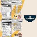 Quaker Instant Oatmeal Express Cups, 10g Protein 2 Flavor Variety Pack, (Pack of 12) (EXP 11/08/26)