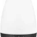 HealthSmart 500ML Essential Oil Diffuser for Large Rooms, Cool Mist Humidifier and Aromatherapy Diffuser, Adjustable Timer, Mist Mode and 7 LED Light Colors, White (Pack of 1)