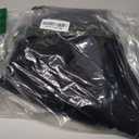 ANRABESS Women's Sweatshirts Oversized Casual Loose Button Up Henley Pullover Top High Low Split 2025 Fall Fashion Outfits (Black, Small)