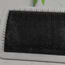 Andis 68540 Self-Cleaning Animal Slicker Brushes with Curved Stainless-Steel Bristles for All Breeds - Reduces Shedding by Up to 90%, Removes Tangles, Dirt & Loose Hair  Large, Green