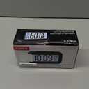 Timex Alarm Clock with Temperature Sensor and Large Display, Battery Operated for Bedroom Runs on 3 AAA Batteries (T108BC) (T108)