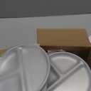 Elk and Friends Stainless Steel Divided Plates with Silicone Sleeve for Babies & Toddlers | Lids Included | Stay Put Suction | Dinner & Snack Plates | 4 Pack (Blush/Lilac/Sage/MistyBlue)