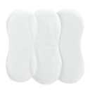 Changing Pad Liner, Fits in Peanut Shaped Changing Pads, Super Soft Peanut Changer Liners are Warm On a Baby's Back, Thicker Waterproof Pads are Machine Washable - 3 Pack