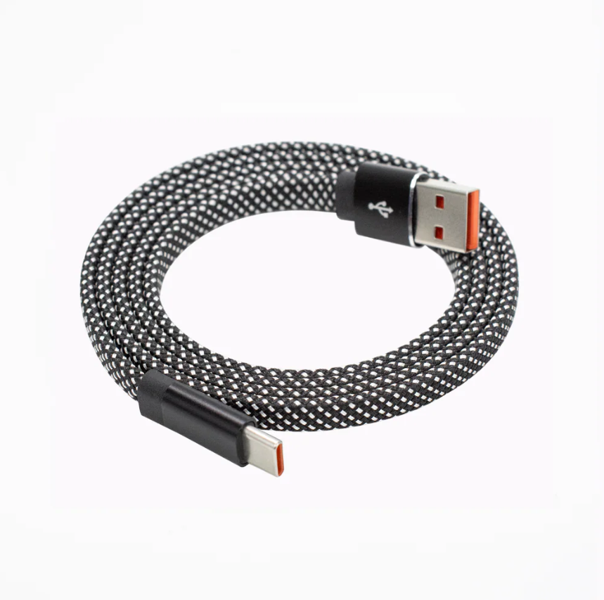 ZGear 3 Foot Flat Magnetic Sync & Charge Cable For USB C