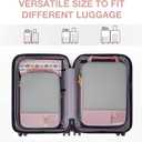 BAGSMART 6 Set /4 Set/2 Set Compression Packing Cubes for Travel, Lightweight Luggage Organizer Bags, Durable Space Saver Bags Travel Essentials