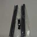 Matte Black M12 Threaded Extension Rod Adapter Kits for Pendant Light, Island Lighting,Chandeliers, lighting fixture downrods & stems