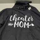 Theater Mom & Arrow in White Text Gift ACN065b Pullover Hoodie, S
