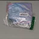 JiAmy Girls Gymnastics Leotards, Glitter Ballet Dance Unitards Biketards Activewear with Short & Hairband for Kids (11-12 Years, Gradient Blue Stars Set)