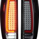 Tresound LED Tail Light for Sierra 1500 2019-2023, 2500HD 3500HD 2020-2023, 1500 Limited 2022, Rear Taillight Assembly, 84831182, 85115885, 84733529, 84565922, 84968741, 85115890, 84831183