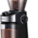 SHARDOR Burr Coffee Grinder Electric with 32 Grinding Sizes, Coffee Grinders for Home Use with 40 Seconds Adjustable Electronic Timer, Coffee Bean Grinder with Chamber Cleaning Button