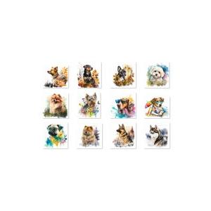 Assorted Strong Vinyl Decorative Animal Magnets for Fridge Locker Kitchen Office – Cute Fun Aesthetic Cool Durable & Long-Lasting Souvenir 9 ct