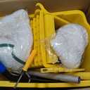 35Qt Commercial Mop Bucket with Side Wringer,Including 1* Commercial Loop-end Mop and 1* Mop Head Replacement
