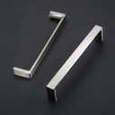 10 Pack 5 Inch(128mm) Kitchen Cabinet Handles Brushed Satin Nickel Cabinet Pulls Kitchen Cabinet Hardware Drawer Pulls for Dresser Cupboard Wardrobe