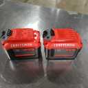 CRAFTSMAN V20 BRUSHLESS RP 21 in Rear Wheel Driver Mower, 2 x 9Ah Batteries and 2 Chargers Included, Up to 70 Min of Runtime, Self-Propelled, LED Headlights, Dual Blades (CMCMWSP320X2)