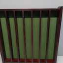 Mahogany Golf Ball Display Cabinet - Displays up to 49 Golf Balls