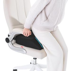 ROYALAY Hip Cushion Post Surgery with Breathable Cover, Memory Foam Hip Replacement Kit After Surgery, Seat Cushion with Anti-Slip Bottom, Chair Cushions for Elderly