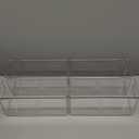 InterDesign Slim Clear Plastic Stackable Storage Bin, Tall Narrow Organizer for Kitchen or Pantry, 4-Pack