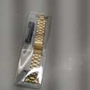 MioHHR Solid Stainless Steel Band Compatible with Apple Watch 46mm (Series 11 10), Metal Strap with Soft TPU Case for iWatch Series 11/10 46mm Women and Men, Gold