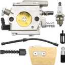 Anxingo MS380 Carburetor Replacement for Sthil 038 MS380 MS381 MS382 038 AV Super Magnum Chainsaw, Replace Zama C3-S148 11191200602 11191200605 11191200650