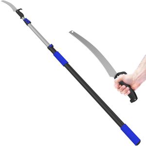 36FT Pole Saw, Telescoping Tree Trimmer with 7-30FT Extension Pole
