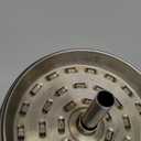 West Bend Electric Percolator Classic Style Coffee Maker with Heat Resistant Handle Base and Detachable Cord with Stainless Steel Stem and Basket, 12-Cup, Silver