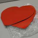 Kigeli 30 Pcs Large Valentines Day Red Hearts Garage Door Magnets Valentine's Day Romantic Fridge Magnets Stickers Removable Indoor Outdoor for Refrigerator Garage Door Car Decor