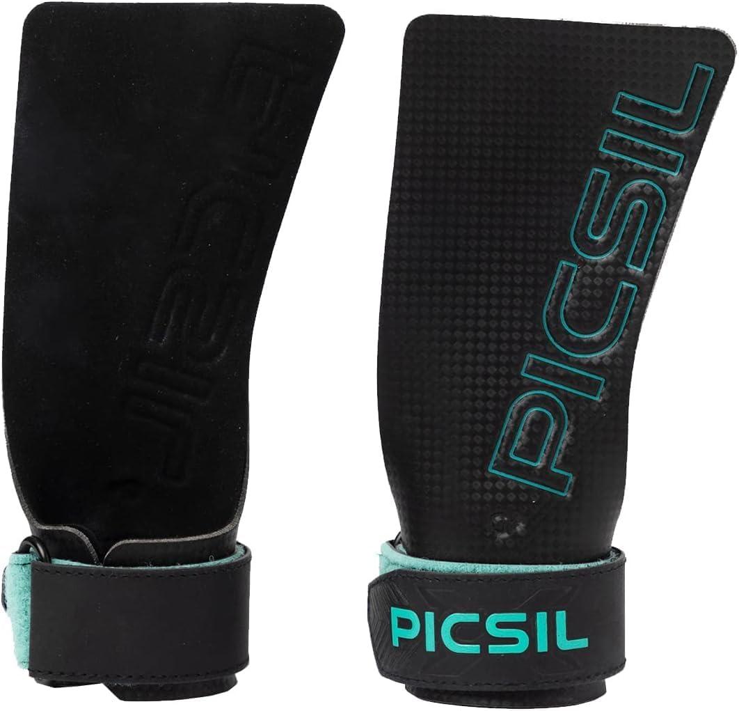 PICSIL | Falcon Grips | Grip All Surfaces and Bar Types | Use with Magnesium | Carbon Fibre Material | for Crosstrainig, WOD, Gym & Calisthenics |