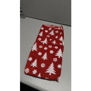 Peryiter 2 Pcs Christmas Hand Towels Red Christmas Tree Towels for Bathroom 100% Cotton Highly Absorbent Soft Decorative Kitchen Washcloths for Holiday Xmas Gift Bath Home Decor, 29 x 13 Inch