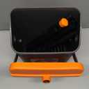 Dog Pooper Scooper Swivel Bin & Rake Kit with 55 Waste Bags, 46" Long Handle Adjustable Portable Non-Breakable Poop Scooper Easy to Clean Pet Waste