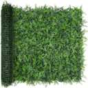 40x120 in (33.5 Sqft) Artificial Green Boxwood Hedge Screen Roll