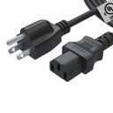 UL Listed Heavy-Duty Fast Charging Cable for Jackery Explorer, Ecoflow Delta/River, Bluetti, Anker Power Station Charger, ION Block Job Rocker Monster Speaker Guitar Amp Amplifier Power Cord