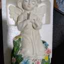 Angel Garden Decor Statue Solar Angel Decorations for Yard Outdoor Decorations for Patio Gift for Mom