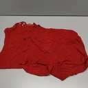 SUUKSESS Women 2 Piece Lounge Sets Shorts Pajama Set Lace Trim Cami Tank Top (X-Large, Wine Red)