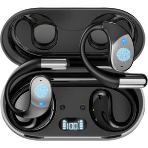 Translation Earbuds, 3-in-1 AI Language Translator Earbuds with Premium Sound, Long Battery Life, Translating Earbud with Charging Case for Business, Learning, and Travel, Modern Black