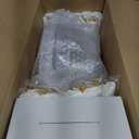 Liacere 350PCS Gold Plastic Plates-Disposable White and Gold Plates 50guest Baroque Plastic Dinnerware include 100Plates, 50Pack Pre Rolled Napkins with Silverware 50Cups for Wedding & Mothers Day