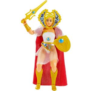 Mattel Masters of the Universe Origins Action Figure & Accessories Set, She-Ra Collectible Toy with 16 Posable Joints, 5.5-inch