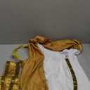 Morph Greek God Costume for Men - Toga and Roman Zeus Outfit - Men's Greek Toga Attire - Classic Mythical Wear, Medium