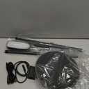 Cordless Floor Lamp, Rechargeable Battery Portable Floor Lamp for Living Room, Battery Operated Lamp, Touch Control for Reading Camping, 3 Color Temperatures Emergency Lighting(Black)