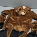 Kids Onesie Pajama Costume, Plush Animal Sleepwear for Boys Girls, Perfect for Halloween Cosplay & Christmas Outfit M