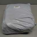 900D Bass Boat Cover - Trailerable Bass Tracker Boat Cover, Waterproof Bass Tracker Cover with Motor Cover Fits Bass Boat, V-Hull Tri-Hull Boat, 16-18.5' Long (Beam Width up to 98"), Grey