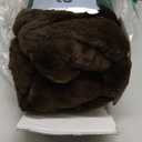 BENVWE Fluffy Faux Fur Throw Blanket for Couch, Soft Plush Thick Cozy Fuzzy Luxury Minky Bubble Blanket for Home Living Room Decor Gift for Women, Tie-dye Coffee, 50" x 60", 1100GSM