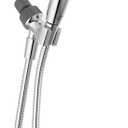 Delta Faucet ProClean Chrome Shower Head with Handheld, Showerhead with High Pressure Spray, Handheld Shower Head, 6 Spray Settings, Chrome 75740