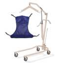 Invacare Painted Hydraulic Lift with Full Body R111 (Large) Mesh Sling | 450 lbs. weight capacity | 9805P model