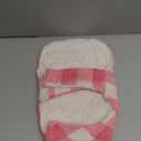 Malier Classic Plaid Fleece Dog Coat - Warm Winter Jacket with Pocket, Windproof - Pink, Small