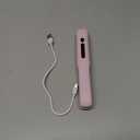 Cordless Hair Straightener, Portable Flat Iron 4 Temperature Options and 20S Fast Heating, Long-Life Battery Ceramic Hair Straightener, Travel Size USB Rechargeable (Pink)