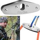 Hunting Saddle Hip Pinch Eliminator - 2.7mm Thick 304 Stainless Steel Bridge Spreader - Mirror Polished Surface - Polished Finish Hip Saver - Tree Stand Accessories for All-Day Comfort - Ideal for Long Hunts & Premium Gift