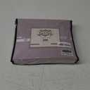 Twin Percale Bed Sheets, 200 Thread Count Cotton Polyester Blend Sheet Set,Wrinkle Free,Breathable,Crisp Refreshing Feeling, 60 Cotton 40 Polyester Cotton Rich Sheets 3 PC(Lavender Gray, Twin)