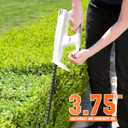 Litheli 20V Cordless Hedge Trimmer 16" (5/8" Cut), 2.5Ah Battery Included, 3.75LBS Ultra-Lightweight Bush Trimmer with Hardened Steel Blade, Handheld Shrub Trimmer for Garden Yard & Thick Branches