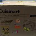 Cuisinart 15-in-1 Extra-Large Digital Air Fryer Oven with 9"x13" 2-in-1 Pan, Air Fry 4 Lbs of Wings, Cook a 13 Lb Turkey or 5+ Lb Chicken, Toast 9 Slices of Bread, and Bake a 13" Pizza, TOA-112, 18.6" x 15.0" x 16.25"