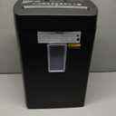Bonsaii 12-Sheet Cross Cut Paper Shredder, 5.5 Gal Home Office Heavy Duty Shredder for Paper, Credit Card, Mail, Staples, with Transparent Window, High Security Level P-4 (C275-A)
